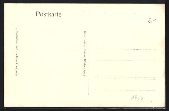 Cartoline postali: AK Teufen /App., Teilansicht mit Kirche – Usato da Berlin venduto da bartko-reher 1
