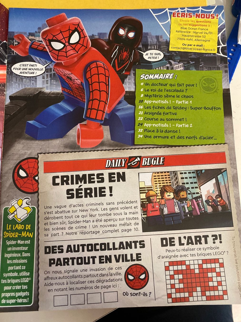 Zeitschriften & Magazine: LEGO Spiderman N°15 - 2 POSTERS – Gebraucht aus Le Brassus von cinema13 1