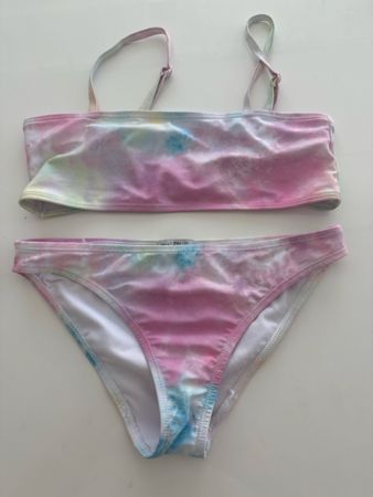Neuwertiger Bikini, Grösse 164, buntes Muster für Sommer!