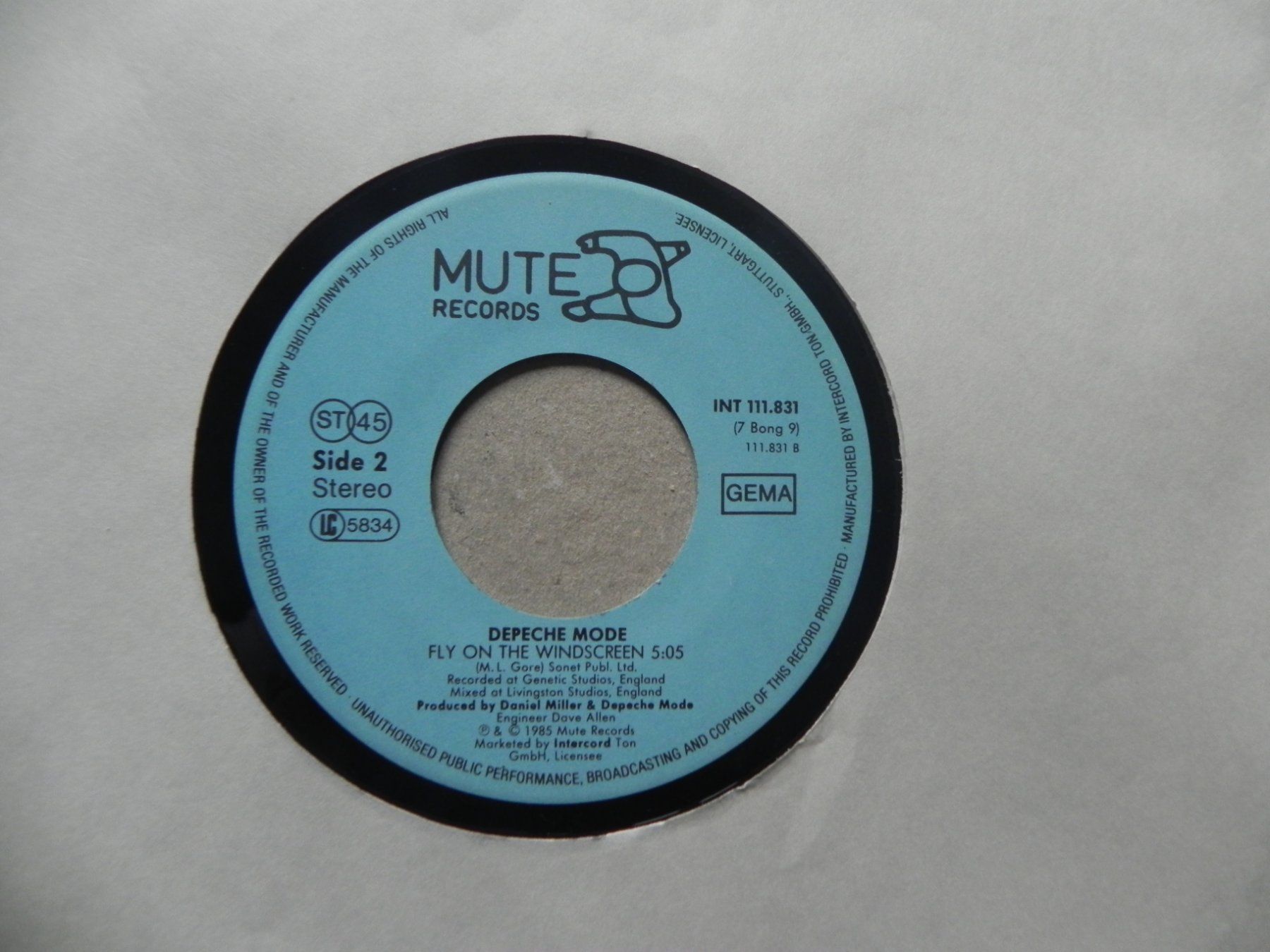 Schallplatten: Single engl. Synth - Rock Pop Band Depeche Mode 1985 – Gebraucht aus Siebnen von krimsie 3