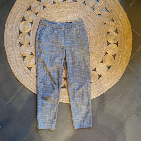 Karierte Stoffhose Gr. 36 H&M - Anzug Hose