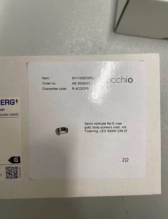Lampade: Occhio Sento Wandleuchte – Usato da Uffikon venduto da FelPas 2