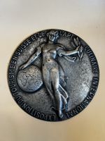 Bronze Plaquette Exposition du Tourisme et l Art culinaire