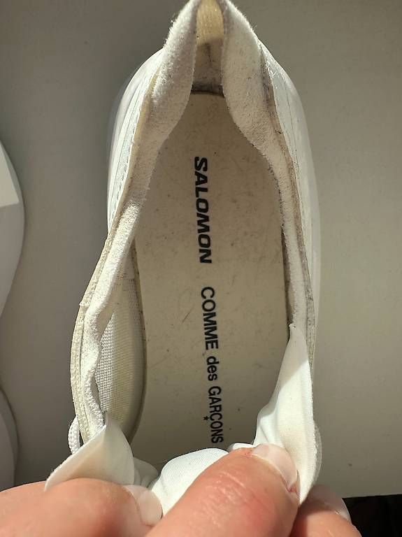 Scarpe da uomo: White Comme Des Garçons x Salomon Sneakers – Usato da Zürich venduto da andreagerber23 1