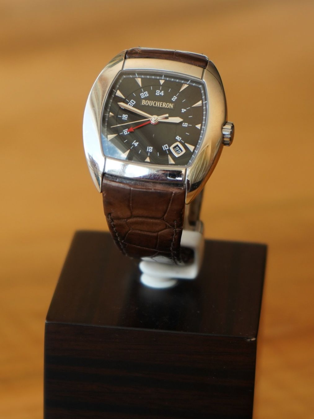 Boucheron Orologi: Uhr Marke Boucheron "Mec" – Usato da Zürich venduto da MatthiasBruetsch 2