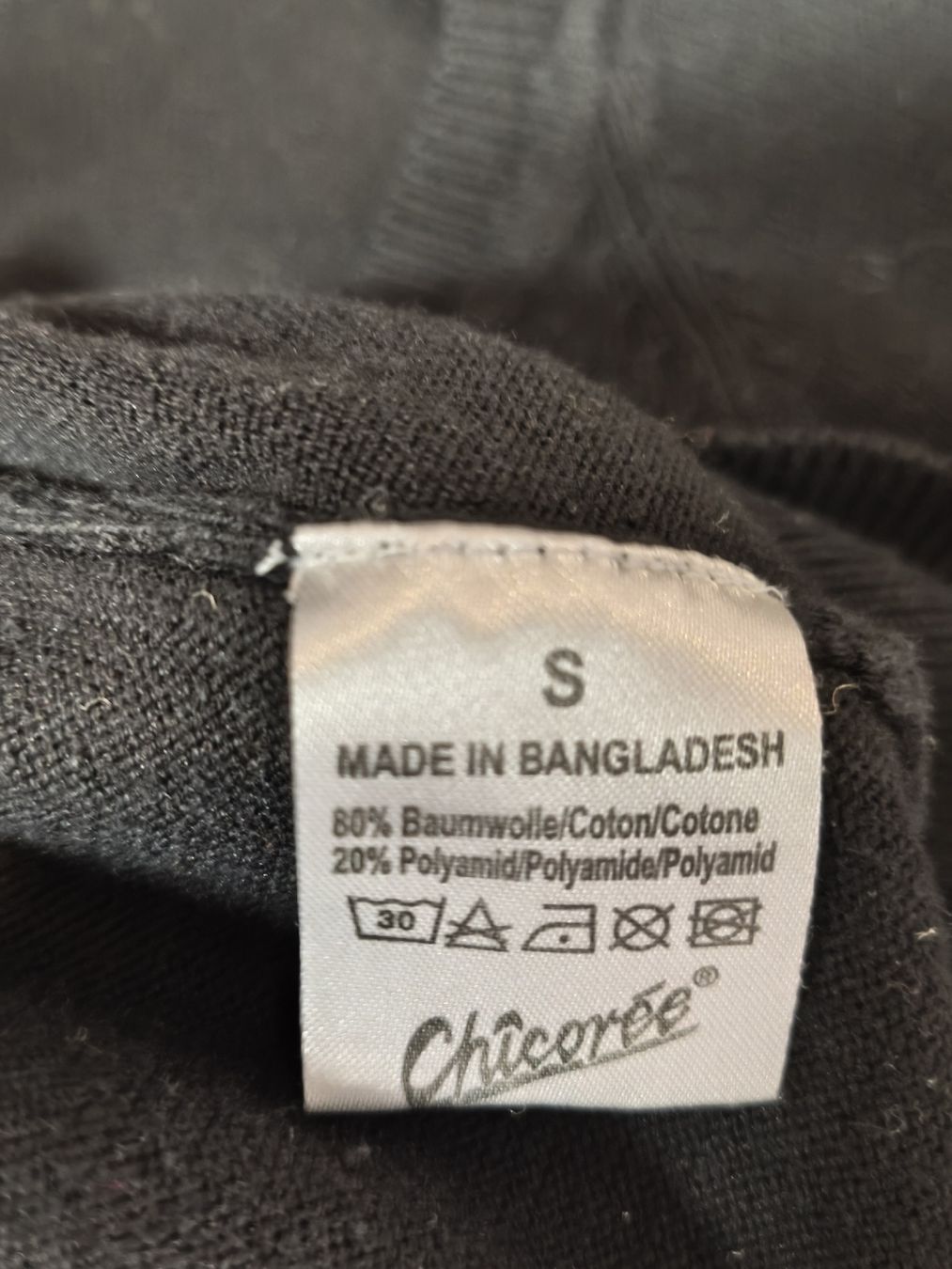 Maglioni & Felpe: Schwarzer Chicoree Pullover, Grösse S – Top Zustand! – Nuovo (secondo la descrizione) da Emmetten venduto da SecondhandSiska 5