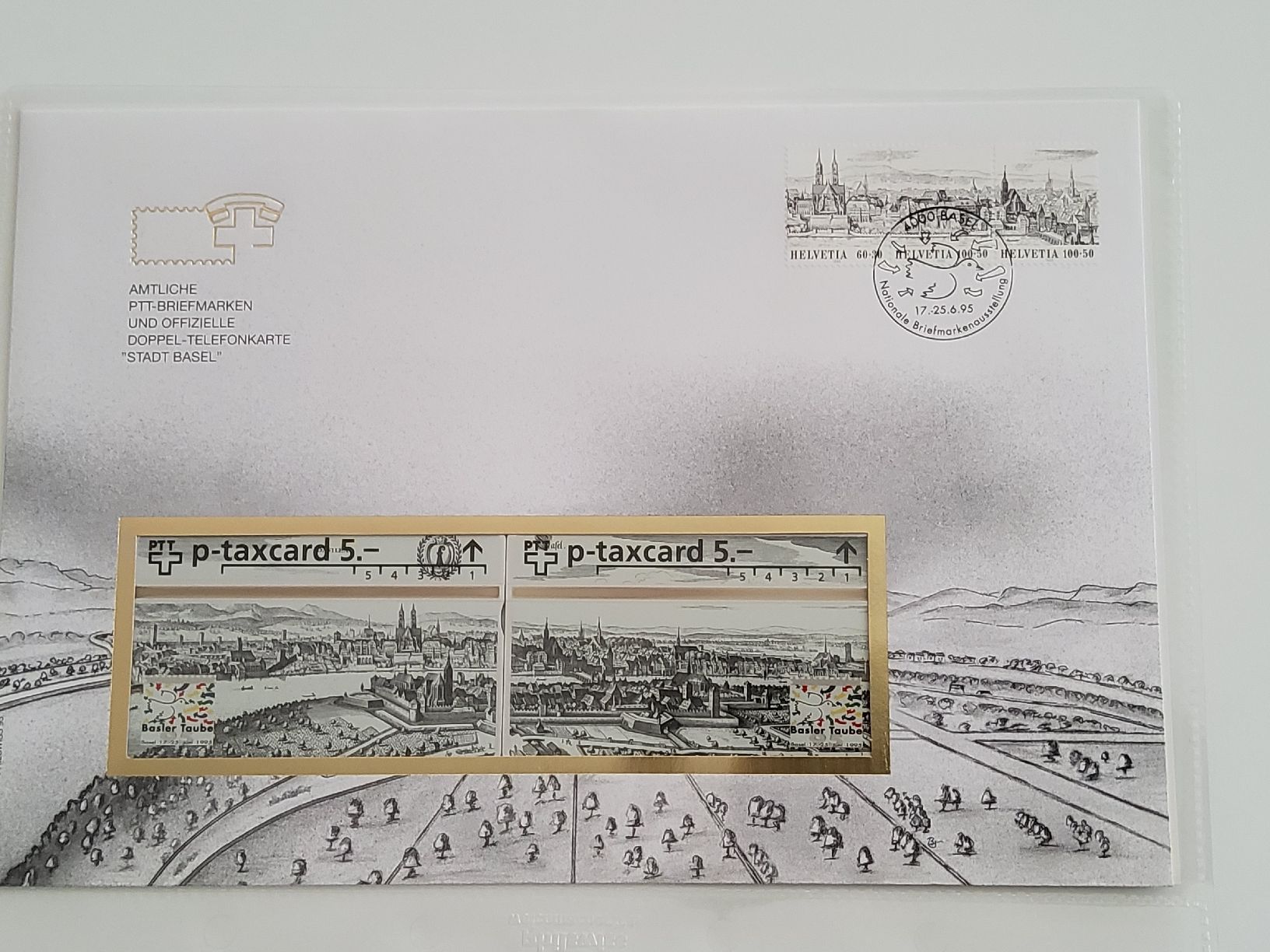 Telefon- & Taxkarten: Taxcard PTT mit Briefmarke – Neu und originalverpackt aus Oberwangen b. Bern von rol_p5g6 2