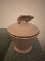 Sugarpot taupefarben mit einem Flügel