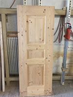 Zimmertür Furniert gestemmt unbehandelt gebürstet1960x730x40