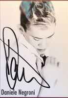 Daniele Negroni DSDS Autogramm signiert Foto 10x15cm