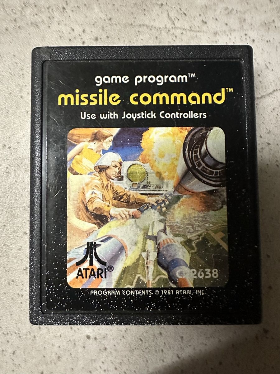 Atari Jeux: Atari 2600 Missile Command  – D'occasion à Kestenholz par Inna09
