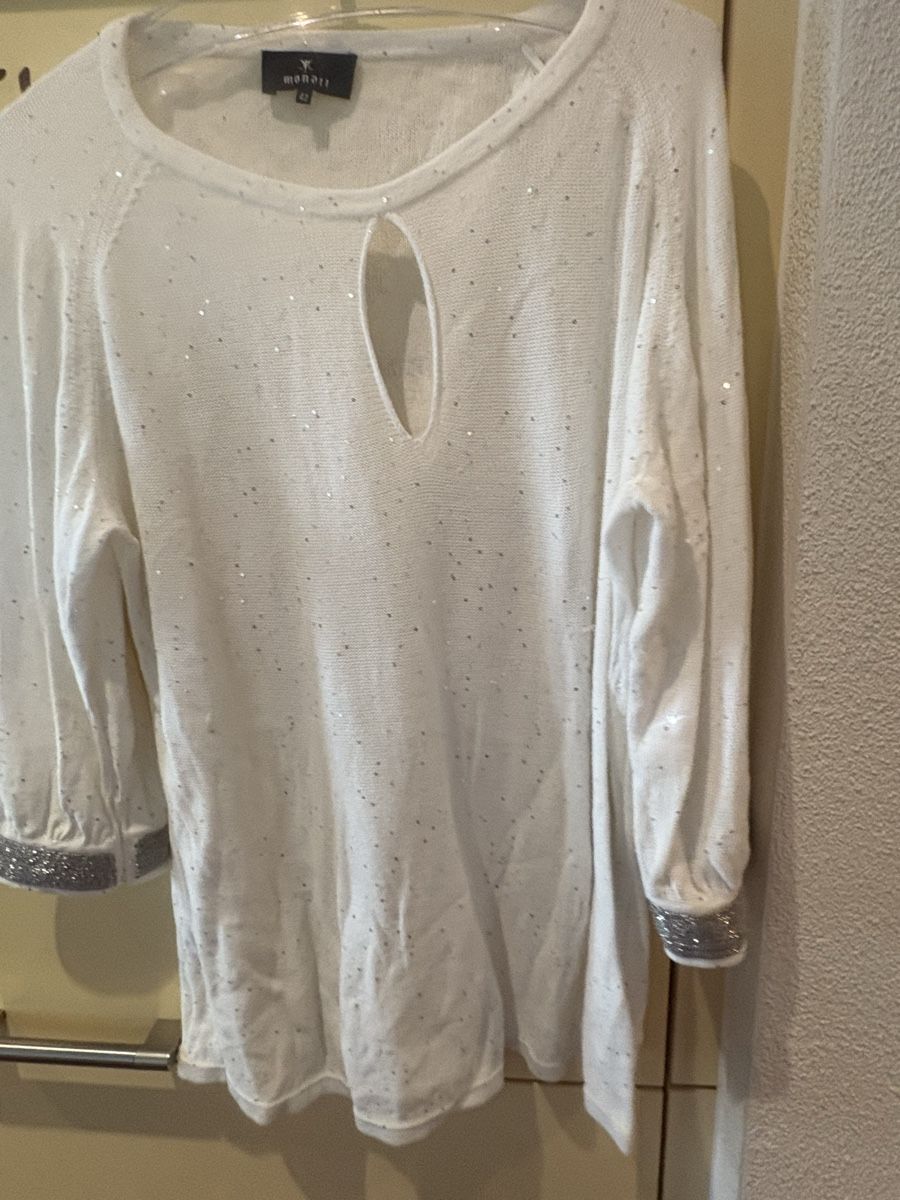 Monari Pullover & Sweatshirts: Monari Feinstrickpullover mit Strass , NP 139 – Gebraucht aus Obbürgen von bugi6868 2