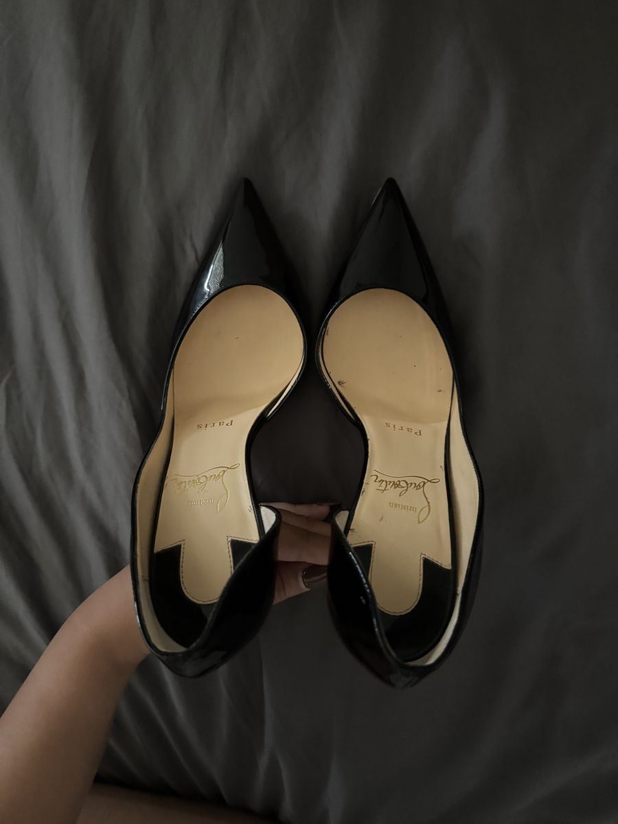 Christian Louboutin Damenschuhe: Louboutin IRIZA 100 Black – Gebraucht aus Zürich von alinagolzary 4