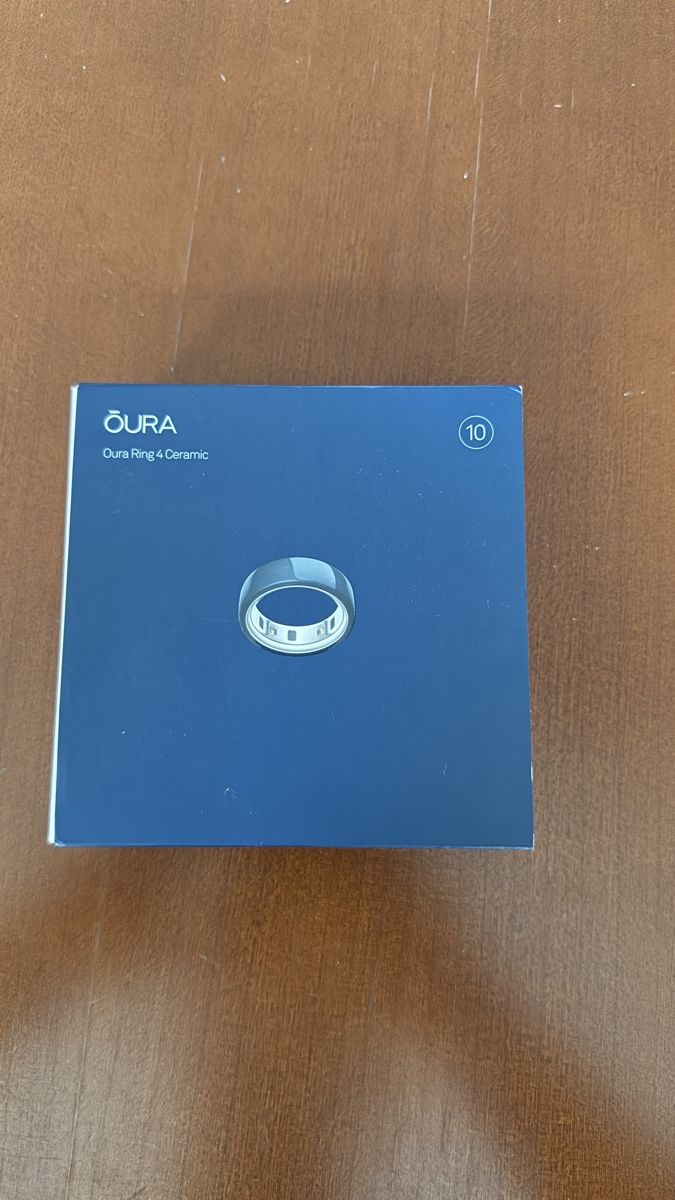 Oura Anelli: Oura Ring 4 Ceramic – Nuovo e nell'imballaggio originale da Horgen venduto da Aron.zh 1