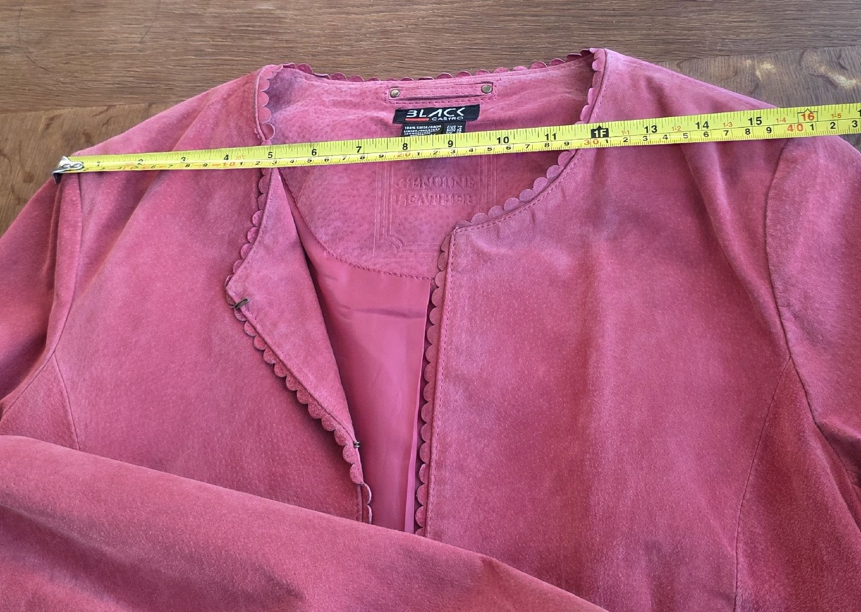 Jacken: Schicke  Wildleder Jacke, Grösse 38, Gebraucht – Gebraucht aus Rheinsulz von Gilea 5