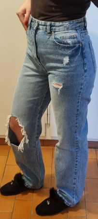 Jeans Gr. 38, Sinsay, Destroyed Look