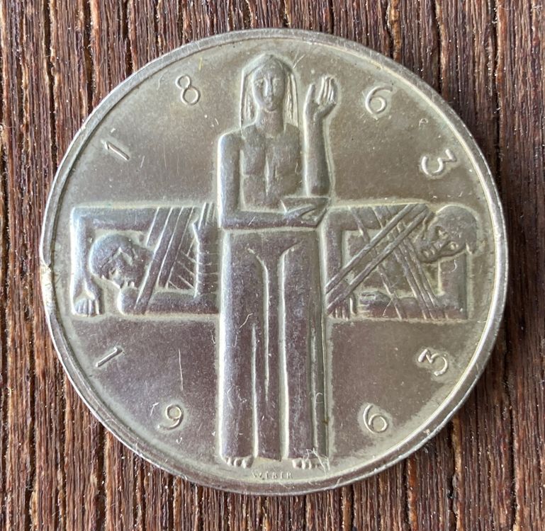 Aomcisi Tempelritter Gedenkmünze Mit Rotem Kreuz – Challenge Coin In Antiker Bronze-Optik