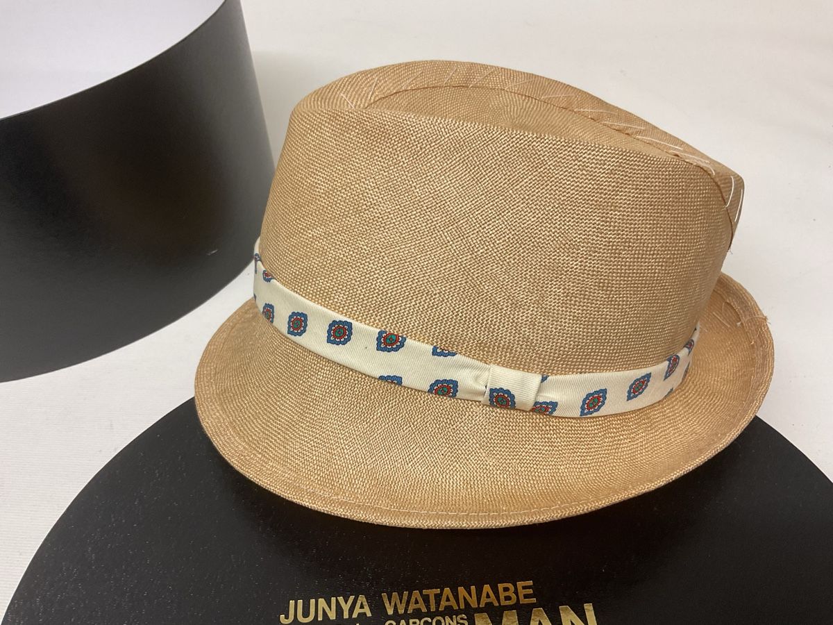 Copricapi, berretti & cappellini: Strohhut, Junya Watanabe, Comme Des Garçon  – Nuovo (secondo la descrizione) da Zürich venduto da -Panoptikum- 2