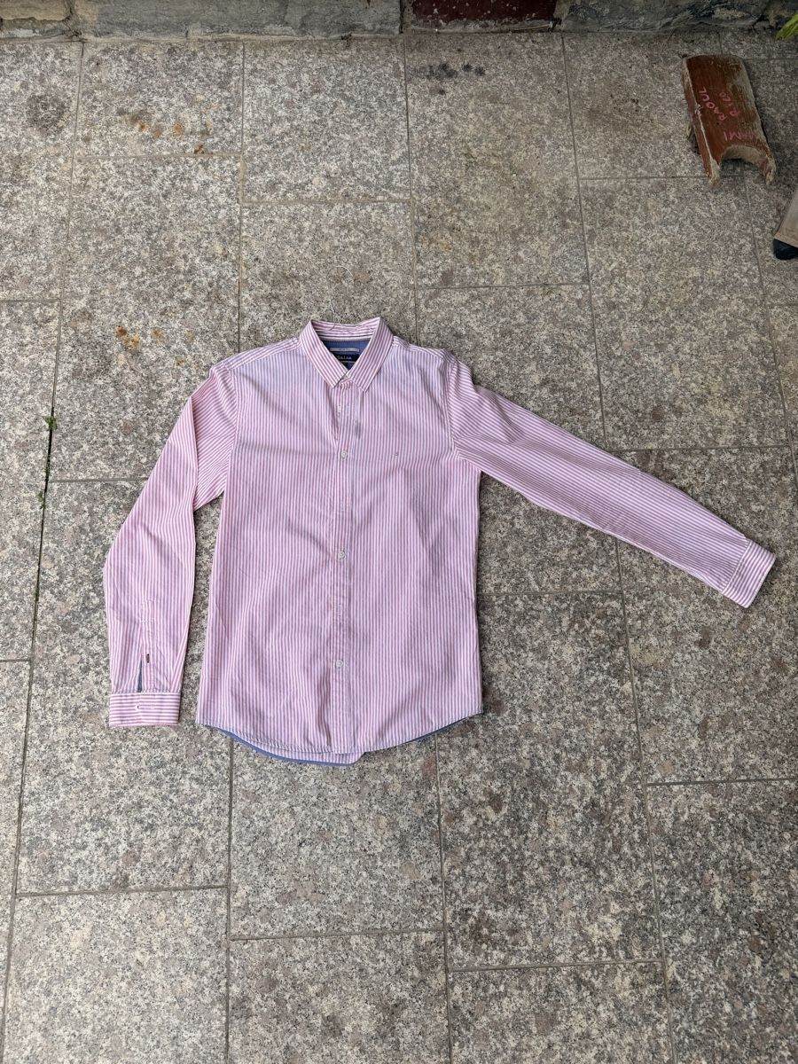Camicie: Pinkes, gestreiftes Hemd – Usato da Weinfelden venduto da cha_kx8p