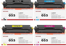 Canon 055 Toner Set 4 Farben kompatibel