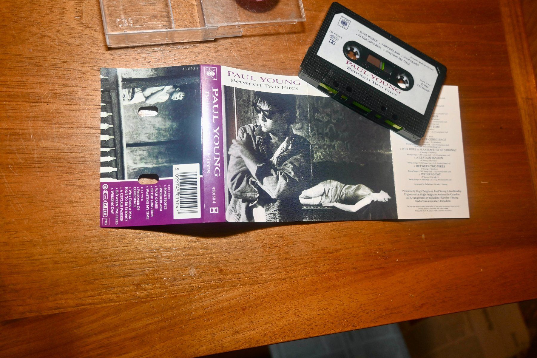 Musicassette: MC Paul Young ..Wonderland... Between Two Fires – Usato da Pfaffhausen venduto da mono_rec 4