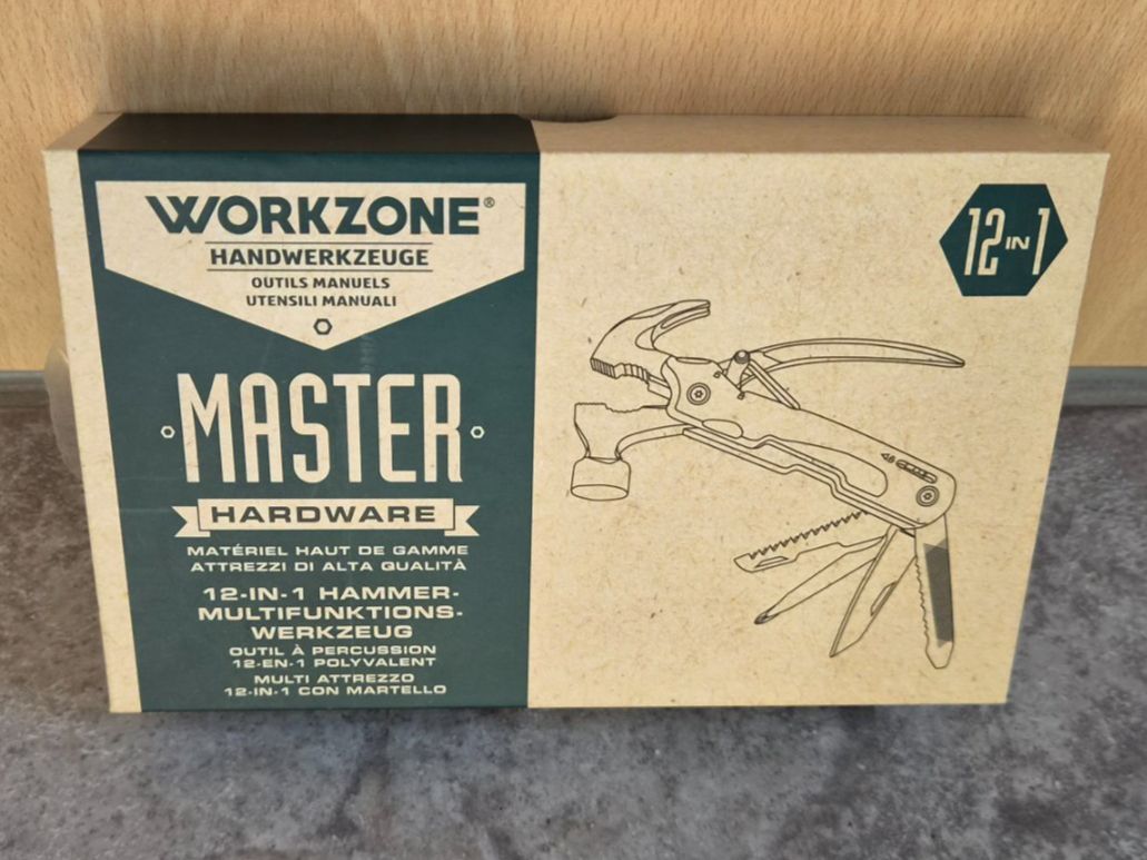 Alle Werkzeuge: Workzone 12 in 1 Multifunktions-Werkzeug – Neu und originalverpackt aus Kreuzlingen von LeslieBar 1