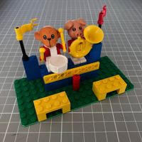 LEGO® FABULAND Set 3631 „Orchestra / Orchester“ 99% komplett