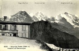 Schynige Platte - Restaurant + c1910
