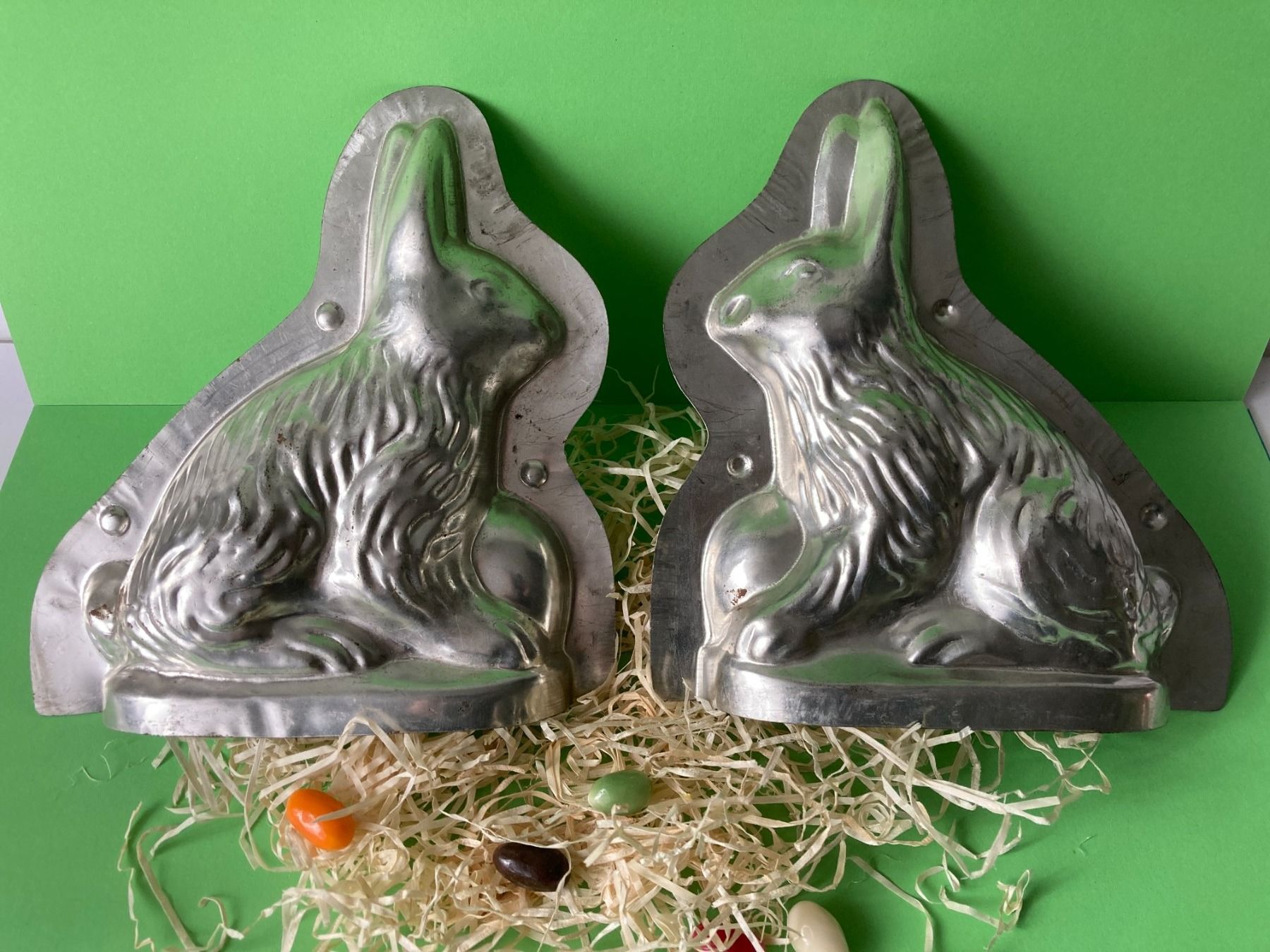 Statuette: Antike Schokoladenform Osterhase – Usato da Zwingen venduto da moje1 4