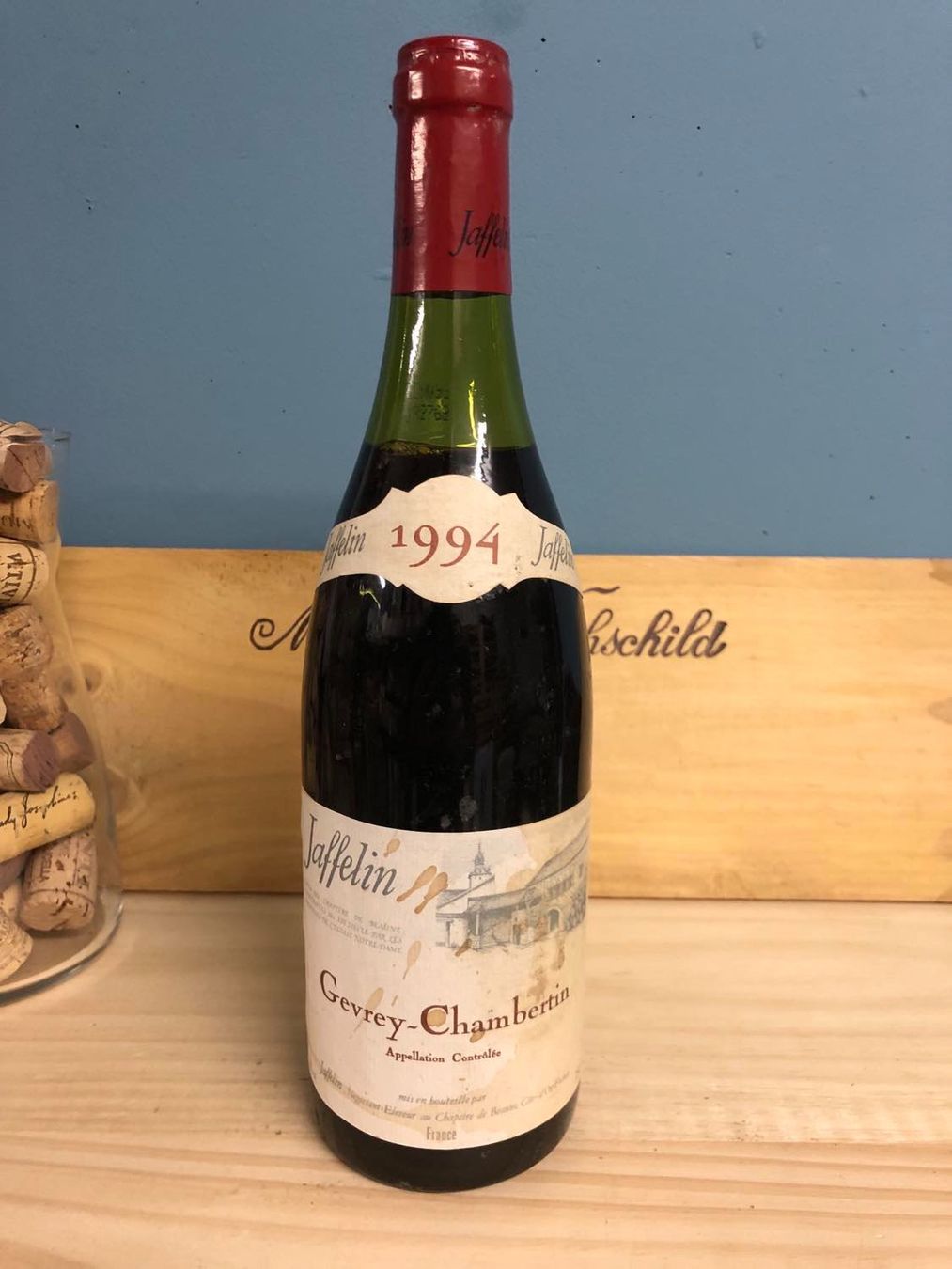 Vino: 1994 GEVREY-CHAMBERTIN JAFFELIN – Nuovo e nell'imballaggio originale da Münchenstein venduto da weinundspirituosen 1