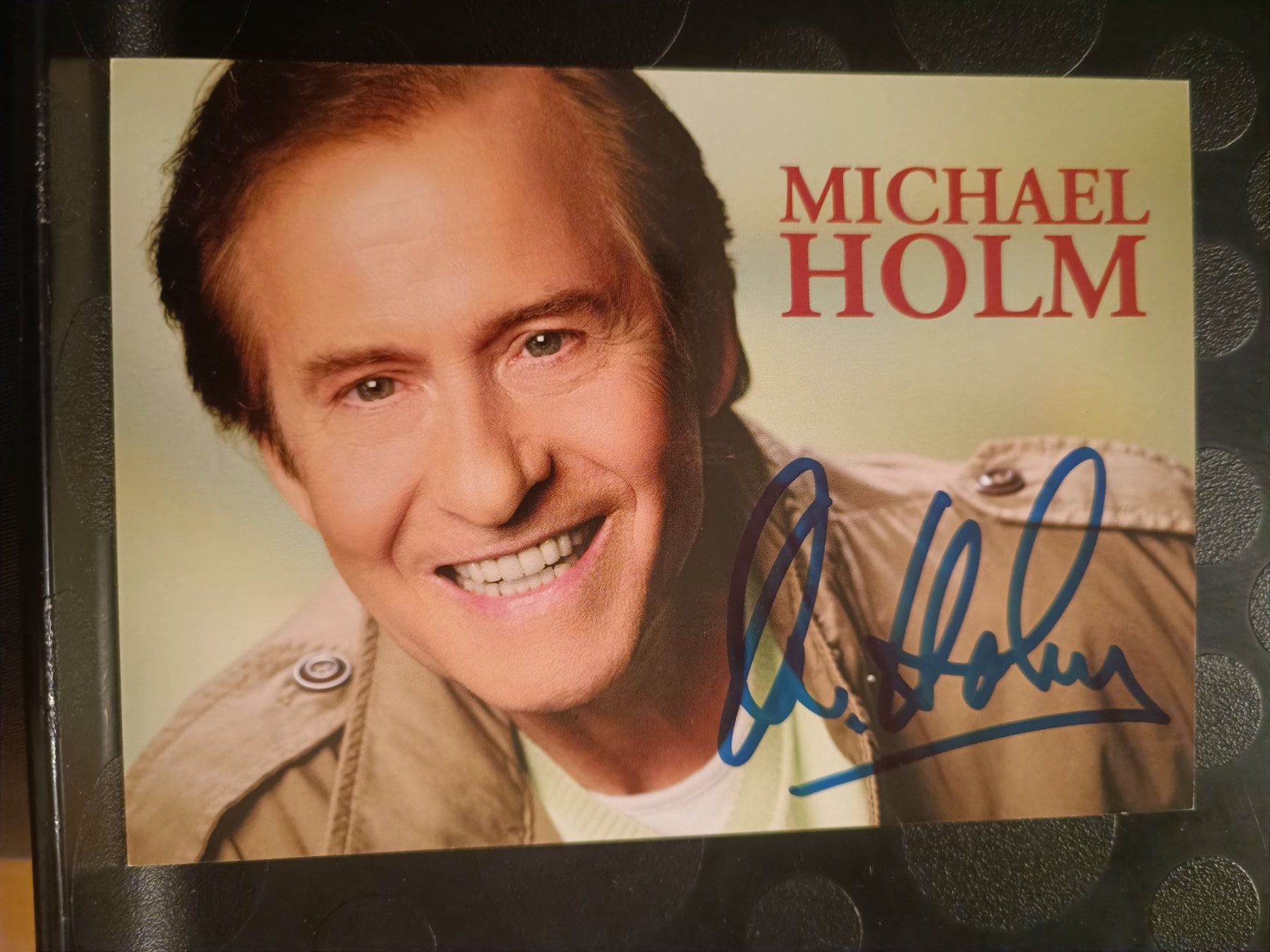Autografi: Michael Holm - handsignierte alte Autogrammkarte – Usato da Menziken venduto da Artographs