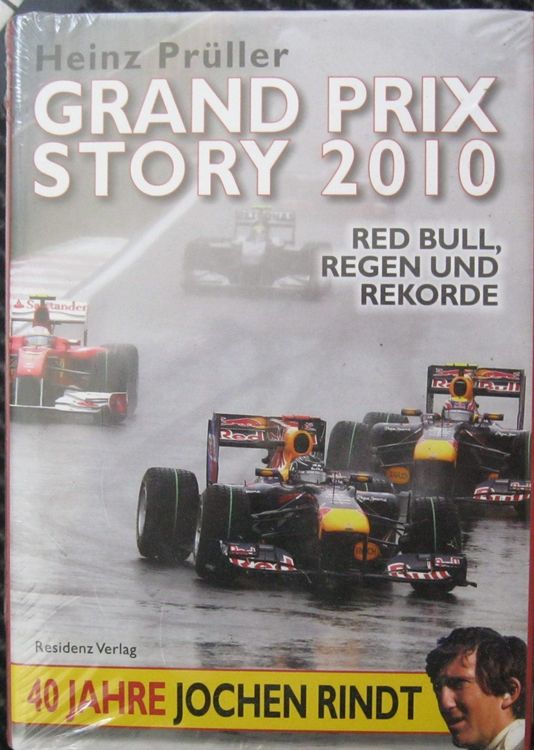 Sachbücher & Ratgeber: Grand Prix Story 2010 Heinz Prüller – Neu und originalverpackt aus Bregenz von Automobilia-Bodensee