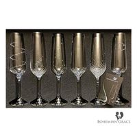 Sektglas Set mit 6 Stk von Bohemian Grace