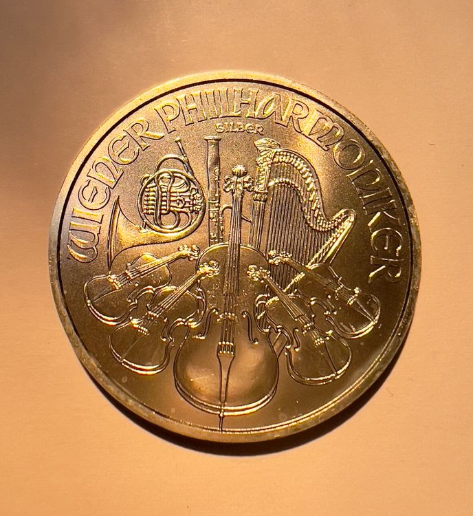 Silbermünze: Wiener Philharmoniker 1 OZ Ab 1.-CHF!! | Kaufen Auf Ricardo