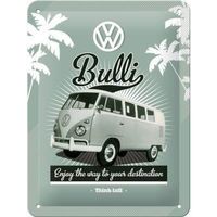 Blechschild - VW RETRO BULLI - 15X20CM