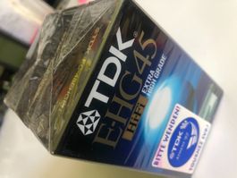 TDK VHS C Video Kassette  EHG45 orginalverpackt