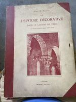 Livre La peinture décorative dans le Canton de Vaud