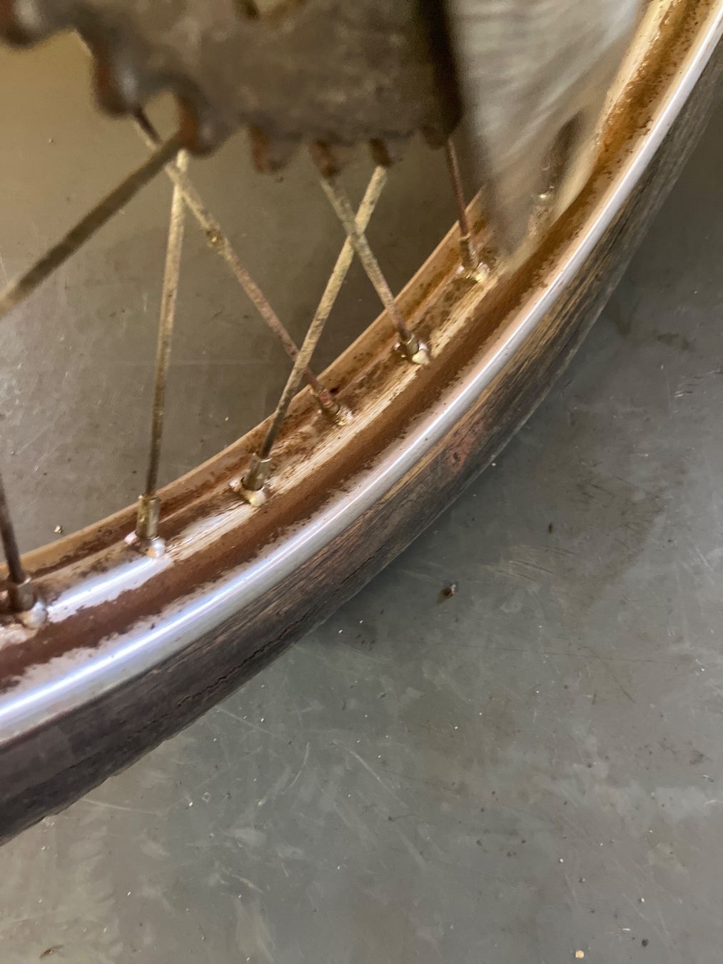 Puch Mofas: Radsatz Puch Sport X30 NL/NS 17" – Gebraucht aus Oberriet SG von olli20 4