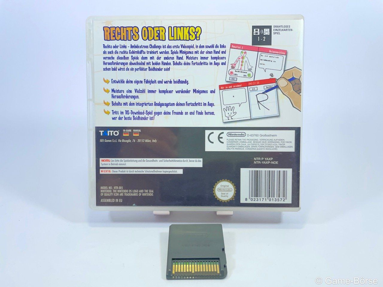 Nintendo Giochi: DS Rechts oder Links – Usato da Stettfurt venduto da GameBoerse 1