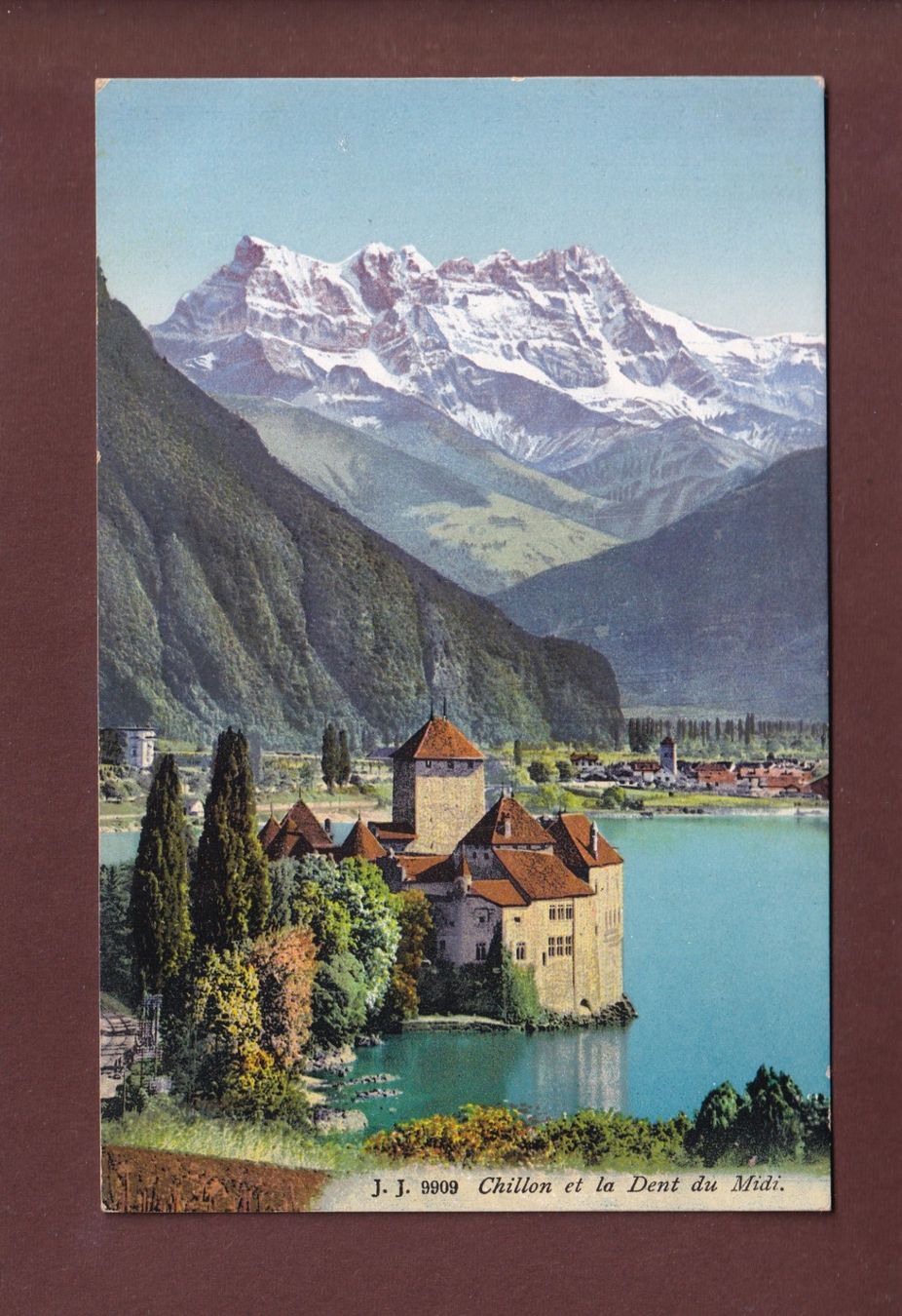Cartes postales: Château de CHILLON - Dents du Midi – D'occasion à Pully par nicecards