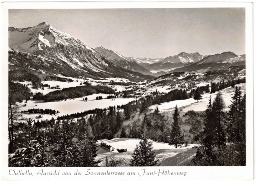 Ansichtskarten: Lenzerheide - Funi Val Sproz--Tgantieni – Gebraucht aus Binningen von Mountainrider