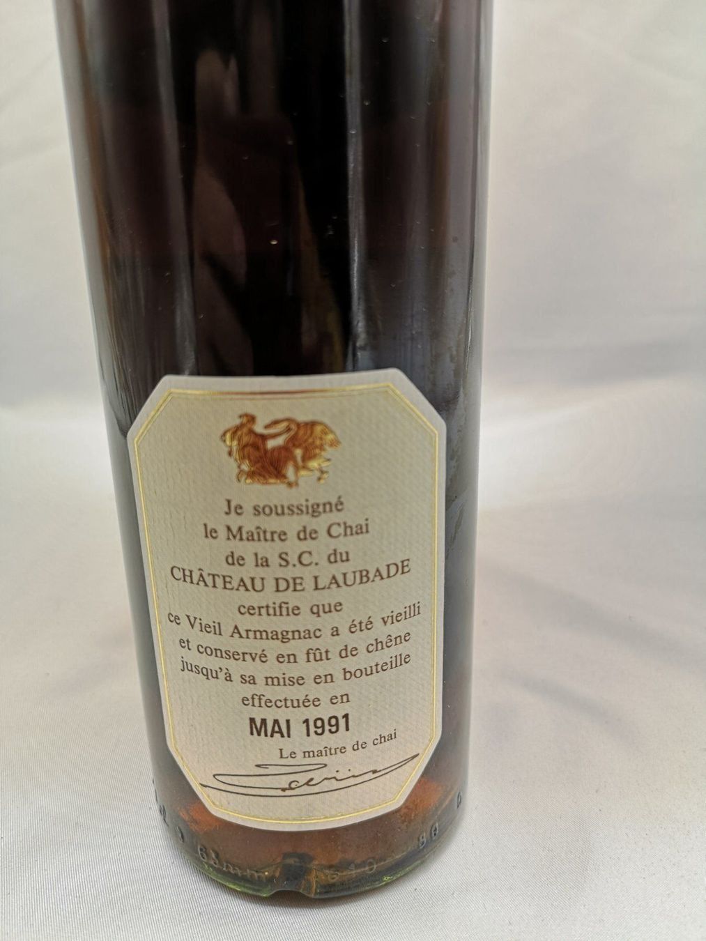 Bevande alcoliche: ARMAGNAC millésime 1970 – Nuovo e nell'imballaggio originale da Bulle venduto da italicum 4