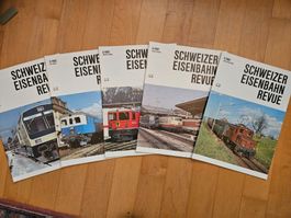 Eisenbahn Revue Jahrgang 1982 1-5
