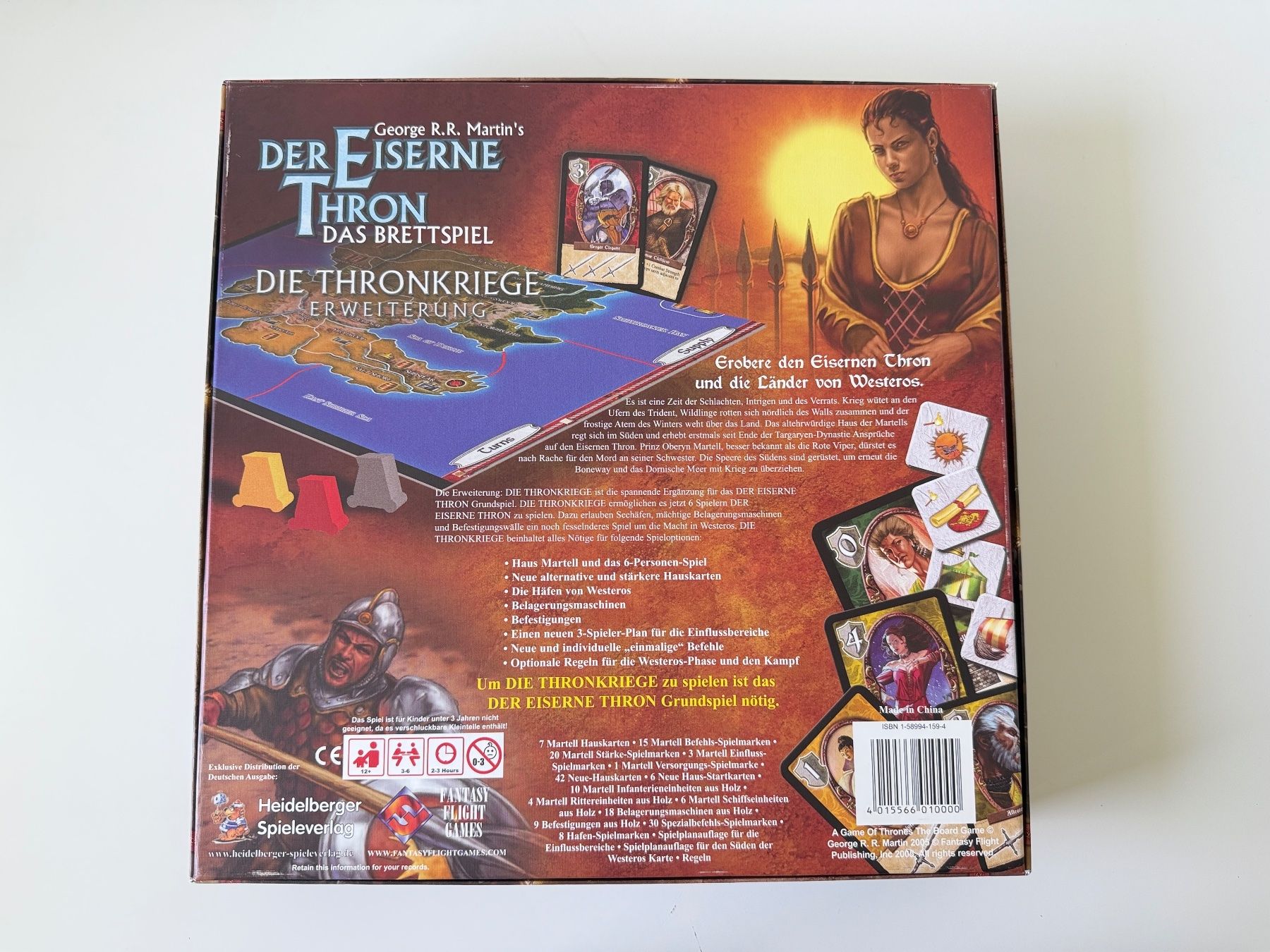 Giochi: Der Eiserne Thron - Das Brettspiel + Erweiterung – Usato da Bern venduto da McFlurry_08 7