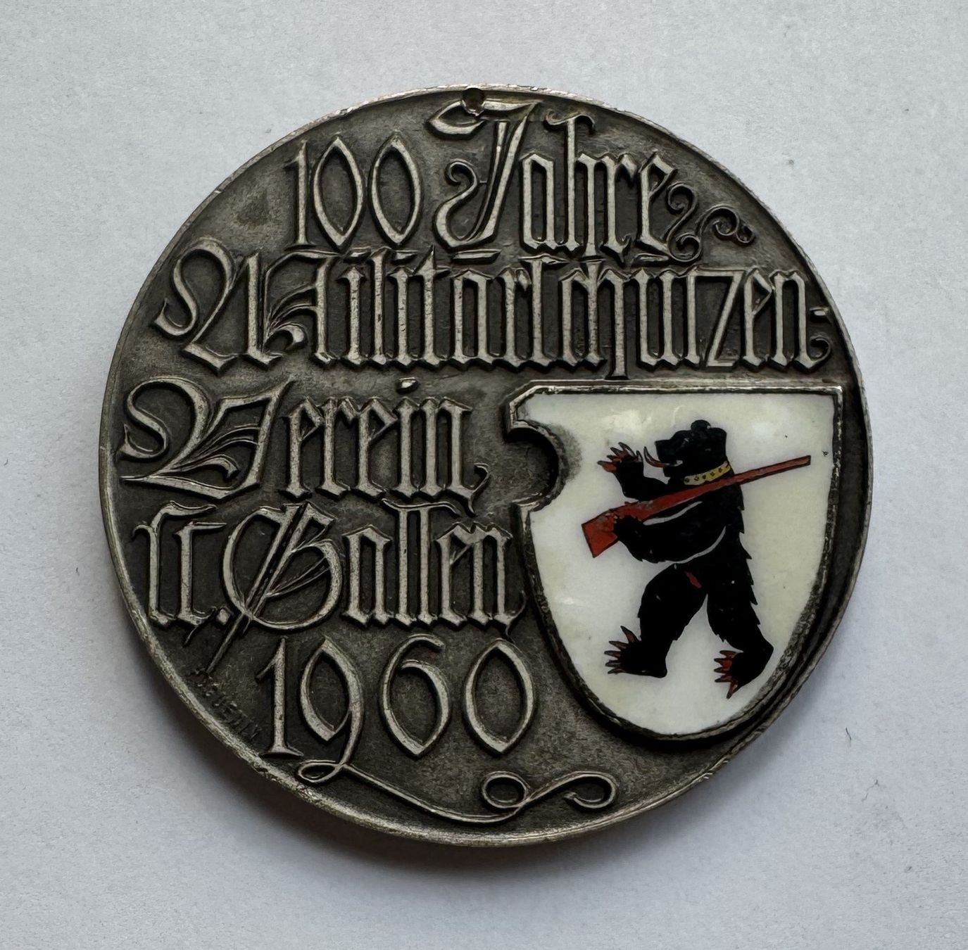 Médailles: 1960 Schützenmedaille St. Gallen – D'occasion à Kirchberg SG par Helveticus00 1