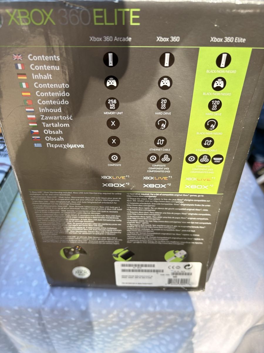 Microsoft Console: XBOX 360 Elite OV – Usato da Kreuzlingen venduto da AF1 1