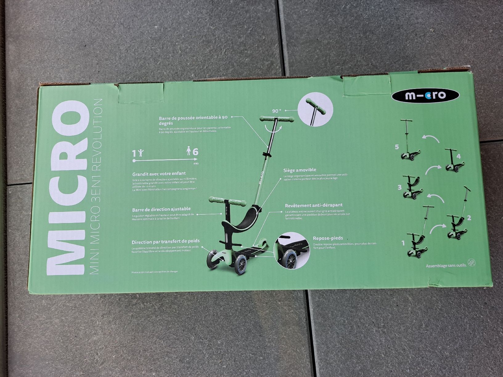 Micro Kickboard: Trottinette Mini Micro 3in1 Revolution – Usato da Biel/Bienne venduto da joc_wll9 2