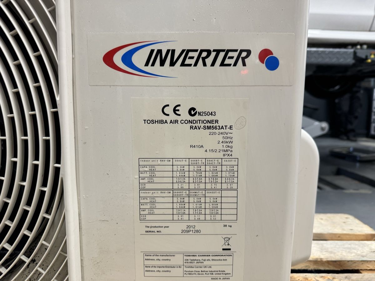 Klimageräte: TOSHIBA AIR CONDITIONER RAV-SM563AT-E – Gebraucht aus Wollerau von  1