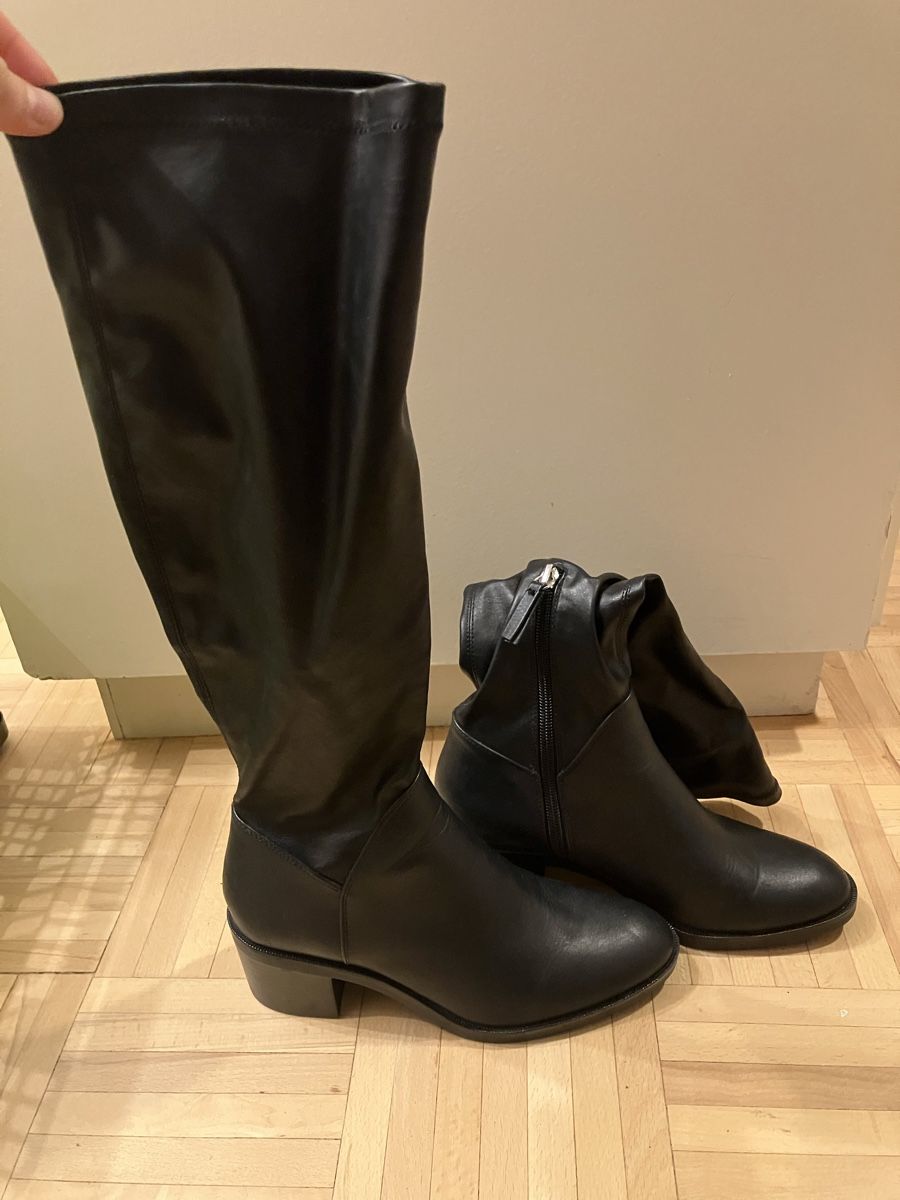 Zara Scarpe da donna: schwarze Stiefel Gr. 36 – Usato da St. Gallen venduto da andreav.