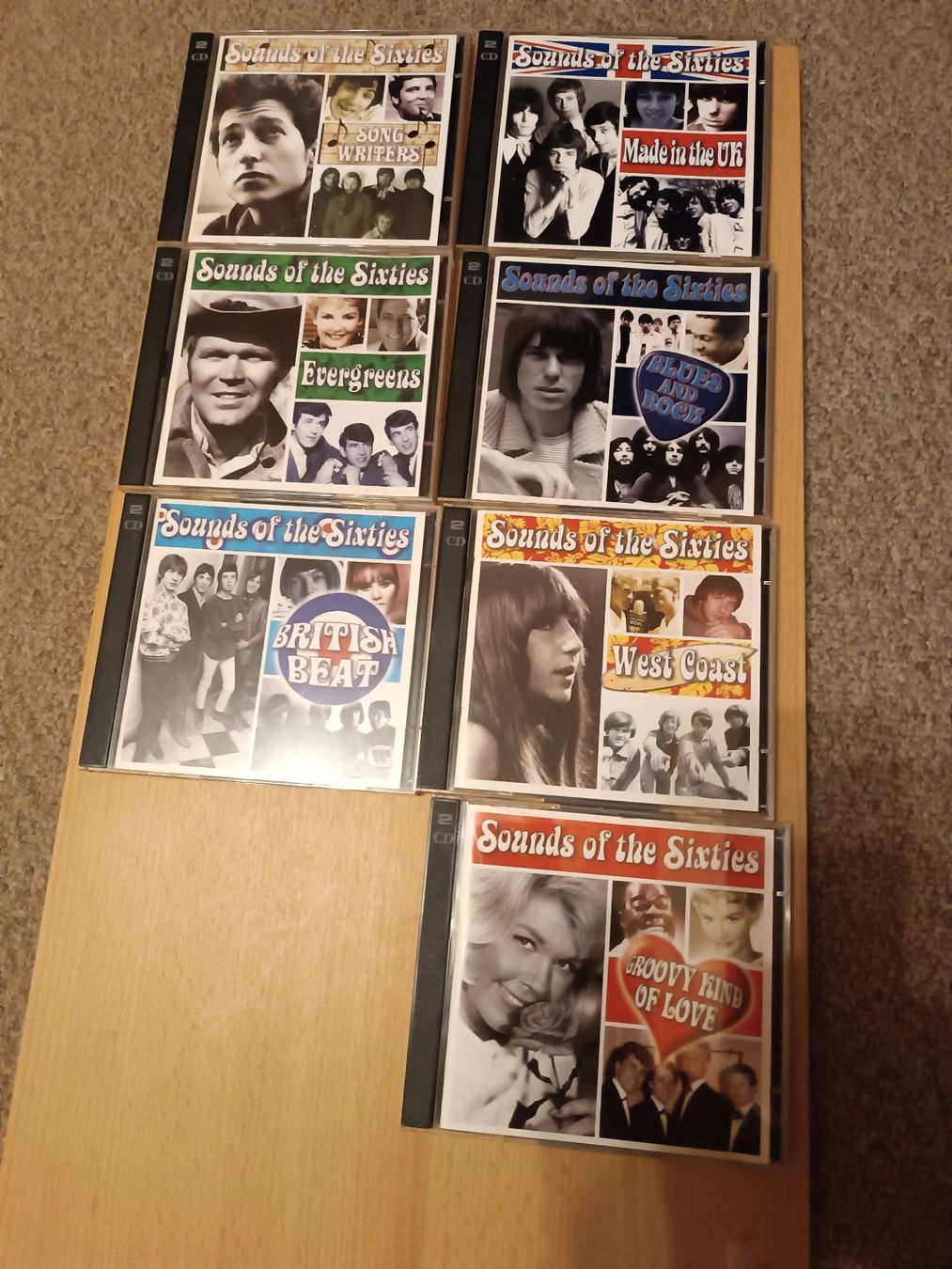 CDs: Sounds of the Sixties 64 CDs – Neu (gemäss Beschreibung) aus Horn von sonjamenzi 4